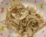 きんぴらごぼう　牛蒡のキンピラ作り方2写真