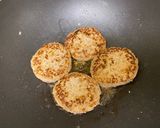 豚ひき肉で卵なしハンバーグ作り方4写真