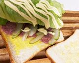 朝食に♡コンビーフサンド作り方2写真