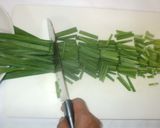 厚揚げ豆腐にら炒め♪簡単トマト缶で作り方2写真