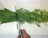 厚揚げ豆腐にら炒め♪簡単トマト缶で作り方2写真
