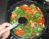 厚揚げ豆腐にら炒め♪簡単トマト缶で作り方11写真