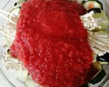 レンジだけ！豚こまと夏野菜のトマト煮込み作り方2写真