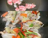 野菜タンメン　1人半玉で このボリューム作り方6写真