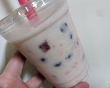 お家カフェ♪タピオカ苺ヨーグルトドリンク作り方6写真