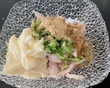 サラダチキンメーカーで胸肉と胡瓜のサラダ作り方4写真
