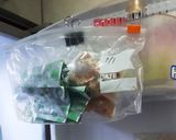 冷蔵庫収納（ダブルクリップとビニタイ）で作り方3写真