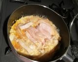 簡単!めんつゆで鳥むね肉の親子丼!作り方8写真
