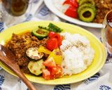 夏野菜たっぷりキーマカレー(電気圧力鍋)作り方11写真