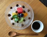 ヘルシーおやつ、フルーツみつまめ♪作り方7写真