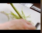 海老と夏野菜塩炒め！作り方1写真