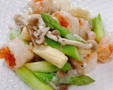 海老と夏野菜塩炒め！作り方10写真
