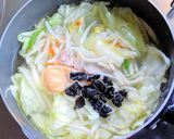 餃子入り塩タンメン作り方6写真