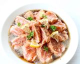 【炙りサーモンのバターカルパッチョ】作り方6写真