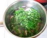 鰹節たっぷり健康的なモロヘイヤのお味噌汁作り方4写真