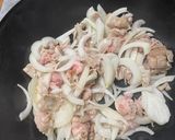 賄い!ポークケチャップ&スパイシーライス作り方1写真