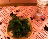 人参の葉の素揚げ♡色々使え、このままでも作り方2写真