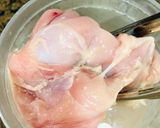 鶏肉を超柔らかくする方法♡塩麹とレモン作り方3写真