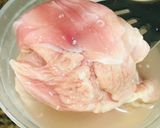 鶏肉を超柔らかくする方法♡塩麹とレモン作り方4写真