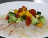 野菜たっぷり☆簡単鯛のカルパッチョ作り方2写真