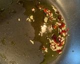 簡単でうまいパスタ!ミートペペロンチーノ作り方2写真
