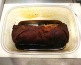 レンジで簡単◎穴子と油揚げで八幡巻き作り方5写真