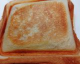 キャベツとコンビーフチーズのホットサンド作り方4写真