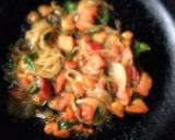 『夏野菜天のトマトグラタン』作り方2写真