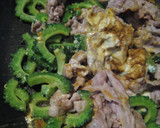 ゴーヤと豚肉のカレーマヨ炒め作り方5写真