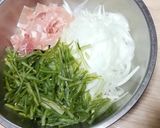 茎わかめサラダと生ハム玉ねぎのマリネ風作り方6写真