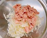 キャベツとツナの春雨あえ☆作り方4写真