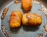 残った炊込みご飯で肉巻きおにぎり作り方5写真
