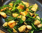 ほうれん草のしょう油炒め作り方4写真
