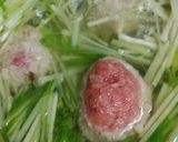 リカちゃん♡水菜とまぐろのつみれ汁ꕤ⠜作り方8写真