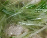 リカちゃん♡水菜とまぐろのつみれ汁ꕤ⠜作り方10写真