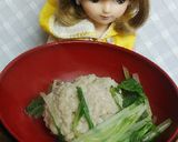 リカちゃん♡水菜とまぐろのつみれ汁ꕤ⠜作り方12写真