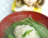 リカちゃん♡水菜とまぐろのつみれ汁ꕤ⠜作り方15写真
