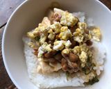 麻婆納豆ご飯作り方2写真