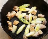鶏肉と梅干しのパスタ作り方3写真