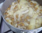 なめこともやしの味噌汁♪作り方4写真