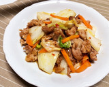 簡単♪豚肉と白菜のピリ辛中華炒め作り方8写真