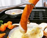 ホットプレートでチーズフォンデュ作り方5写真