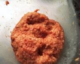 やわらか肉だんごライス作り方1写真