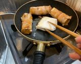 揚げ豆腐の肉巻き作り方5写真