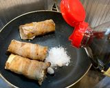 揚げ豆腐の肉巻き作り方6写真