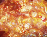 チキンカツの ふわとろ卵のトマトソース作り方3写真