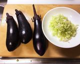 茄子の挟み揚げ (千炸茄莢 )作り方1写真