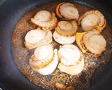 ホタテとアスパラのバター醤油炒め☆作り方4写真