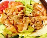 豚こまと夏野菜のケチャップソースサラダ作り方4写真
