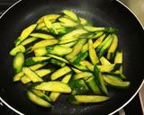 胡瓜のキンピラチーズ(YABのレシピ帳)作り方5写真